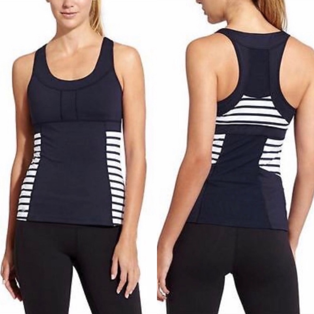 Athleta Hyper Stripe Tank Top